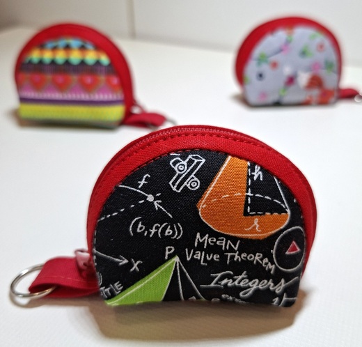 Mini taštička vzorce