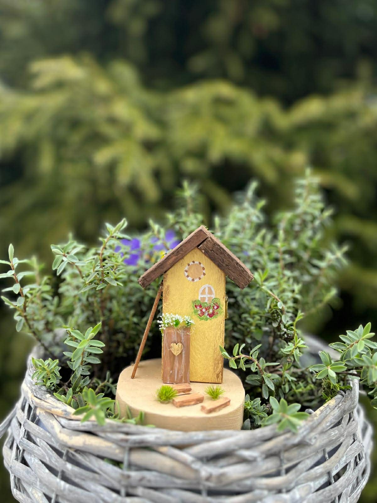 jarní tvoření Domečky