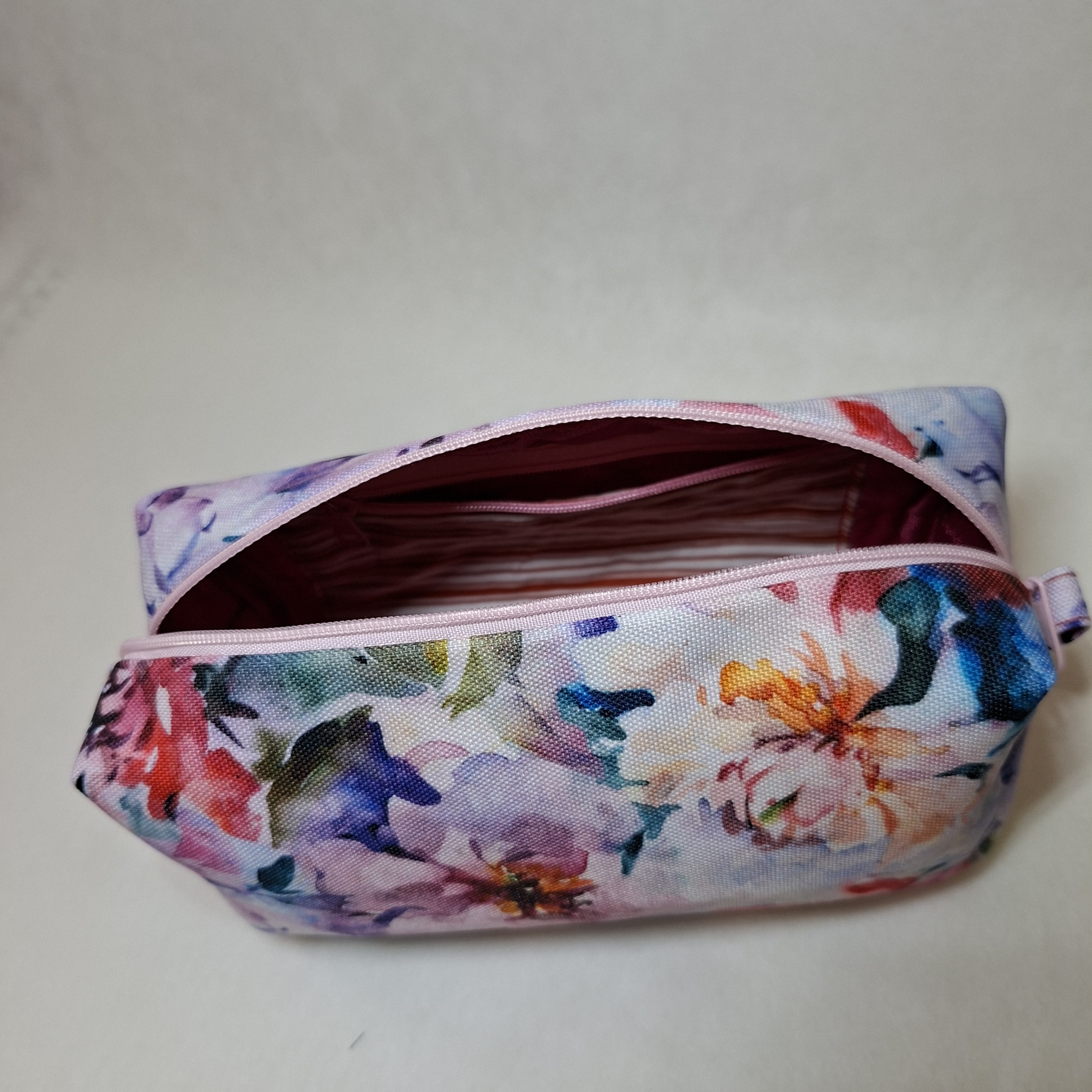 kosmetická taštička květinová