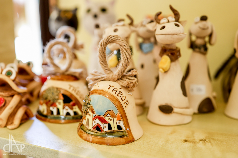keramický zvonek Tábor