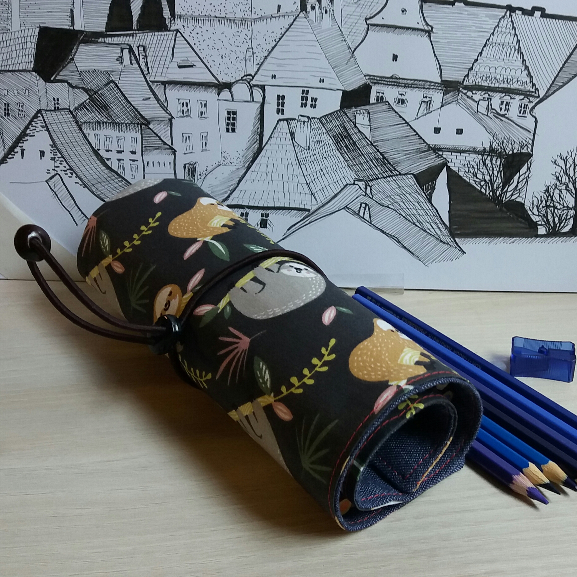 pastelkovník s lenochoda